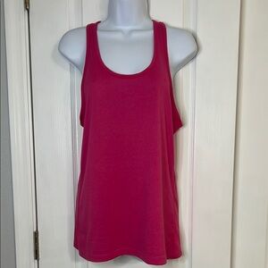 Nike Pink Relaxed Sleeveless Tank Top